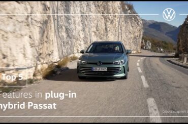 Top 5 features of the 2025 Volkswagen Passat Plug-in Hybrid
