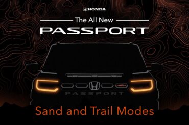 2026 Passport | Sand & Trail Drive Modes