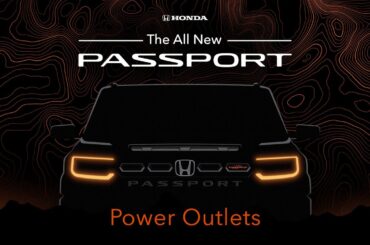 2026 Passport | Power Outlets