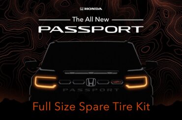 2026 Passport | Full Size Spare Tire Kit