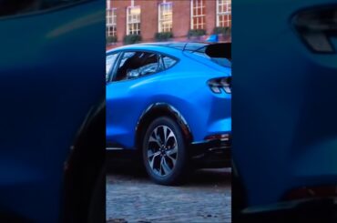 The all-electric Mustang Mach-E  #mustang #electriccars #automobile