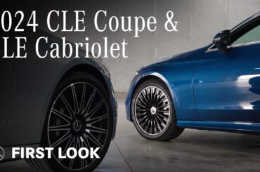2024 Mercedes-Benz CLE Coupe & Cabriolet ‘First Look’