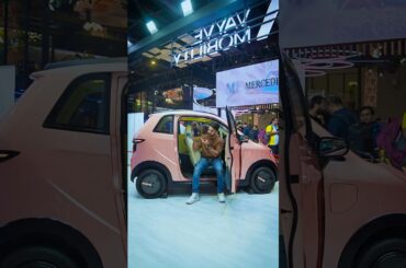 India’s First Solar Car | Vayve Mobility#shorts