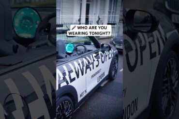 Custom MINI for London Fashion Week 😍