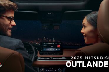 New 2025 Mitsubishi Outlander SUV With Super-All Wheel Control