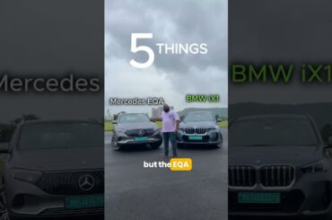 Mercedes EQA vs BMW iX1: Battle of Entry-Level EVs! Watch to find out the winner!