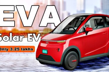 I'm AMAZED by EVA Solar Electric Car | Affordable.. but with a twist!