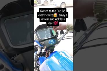 Why choose an Enzi G5 Electric Motorbike | Boda boda | Enzi Electric #fyp #enzimotors #electricbike