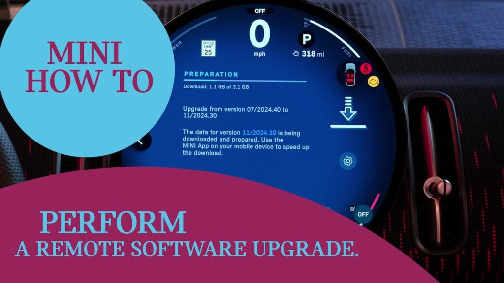 How to Perform a Remote Software Upgrade with OS 9 | MINI How-To - EVSHIFT