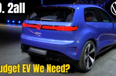 VW ID. 2all: Volkswagen’s Electric Car That Costs Less Than 25K Euros!
