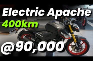 TVS Electric Bike Price | Electric Apache launch date | Electric TVS Apache Rate | TVS Apache 2025