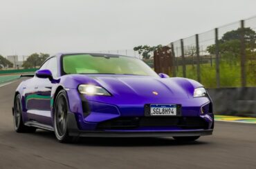 Taycan sets a new lap record for electric cars at Interlagos