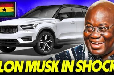 Tesla In Shock After Ghana Unveiled New Self-Powered Locally Made Cars for Africa!