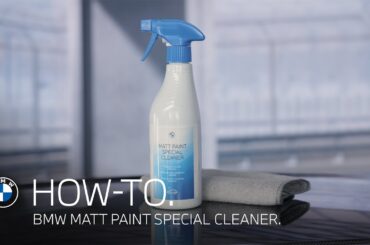 How-To: Properly Cleaning BMW Matt Paints.