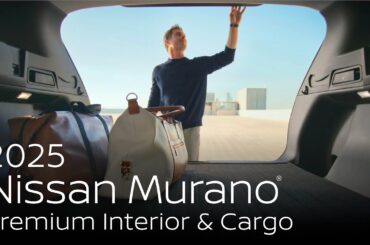All-New 2025 Nissan Murano® SUV | Premium Interior & Cargo Features