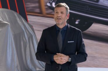 The speech by Chief Branding Officer Simon Humphries during the premiere event