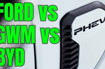 Ford Ranger vs Cannon Alpha vs Shark 6: plug-in hybrid 4WD utes compared | Auto Expert John Cadogan