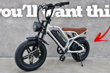 This Small Mini Electric Bike Looks AMAZING! // Victrip R6 Review