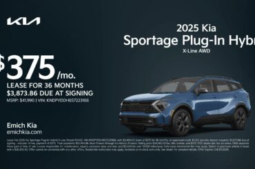 Kia Sportage Plug-In Hybrid 03/13/2025 5073540
