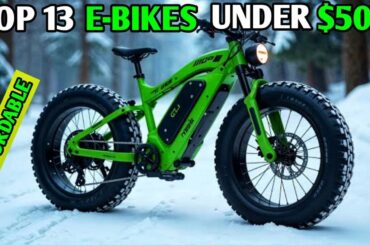 Top 13 Most Affordable Electric Bike under $500