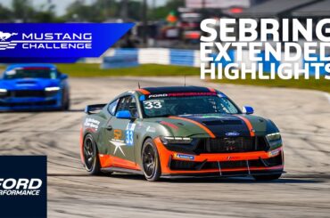 Mustang Challenge Sebring Race 1 and 2 Highlights | Ford Performance