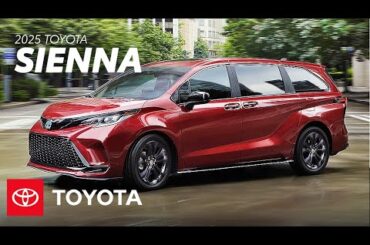 2025 Toyota Sienna Overview | Toyota