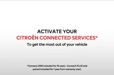 Activate your Citroën connected services with this tutorial