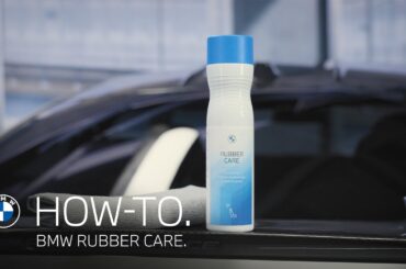 How-To. Maintaining the Rubber Sealings on Your BMW.