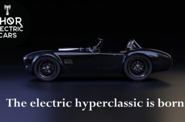 Introducing our first NEW electric classic car - the Thor Rebel.