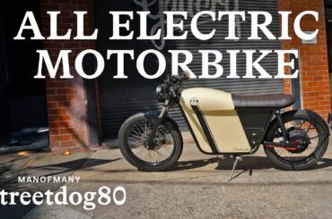 Streetdog80 Review: An All-Electric Motorbike That Looks Like A Cafe-Racer!