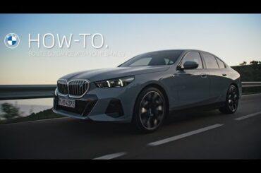Route Guidance With Your BMW EV | BMW How-To