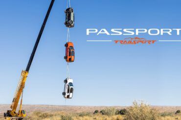 The Honda Passport TrailSport Hangs Tough – Chassis Strength Demo