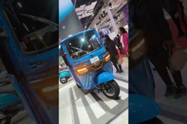 All New TVS Electric Auto Rickshaw Lonch In #bharatmobilityexpo #2025 #shorts