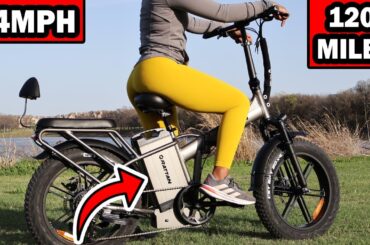 Best CHEAP FAST Electric Bike For LONG RANGE - 2025 Rattan LM Ultra Folding EBike Review - 1000W