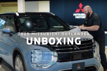 New 2025 Mitsubishi Outlander SUV ASMR Unboxing