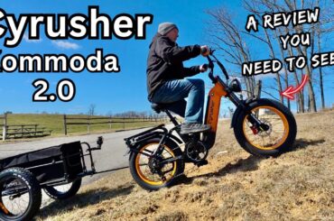 Cyrusher Kommoda 2.0 In Depth Review ~ This E-Bike is Very User Friendly!