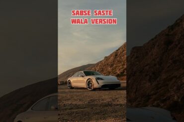 Porsche Taycan Takes Electric Cars to the NEXT LEVEL! #shorts #shortvideo