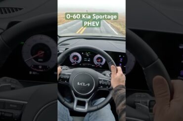 0-60 in the 261 HP 2025 Kia Sportage Plug-in Hybrid