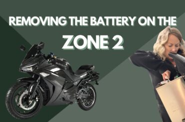 How To Remove The Battery On Your Emmo Zone II Electric Motorcycle Style Bike