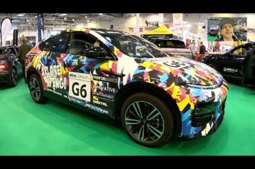 Xpeng G6 AWD Performance (F30) Crossover Coupe SUV full electric car walkaround and interior V2538