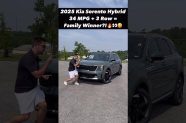 Five Reasons the Refreshed 2025 Kia Sorento Hybrid Might be the Family SUV to Buy!
