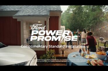 The Ford Power Promise™ is our commitment to electric-vehicle confidence from Day One.
