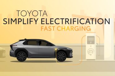 Toyota Electric Vehicles: Fast charging