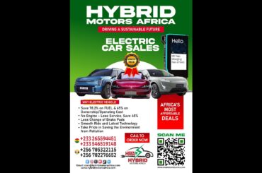 HYBRID MOTORSAFRICA - OFFERING THE MOST AFFORDABLE ELECTRIC CARS IN AFRICA