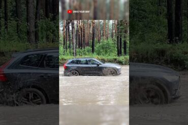 Volvo XC60 PHEV off road test drive - watch the full video on our channel!