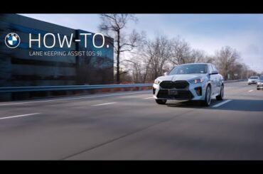How Does New Safety System From BMW Keep You In Your Lane? (OS 9) | BMW How-To
