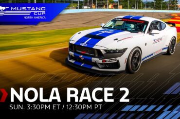 🔴 Mustang Cup Race 2 at NOLA Motorsports Park | Ford Performance