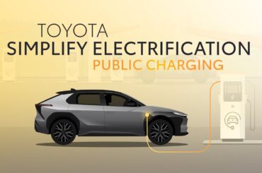 Toyota Electric Vehicles: Public Charging 15 secs