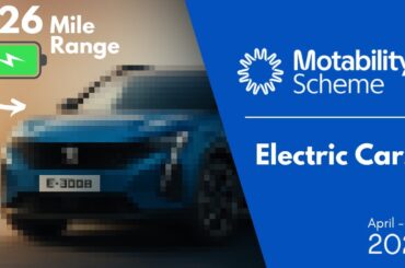 Electric Car Motability Offers Available from April - June 2025