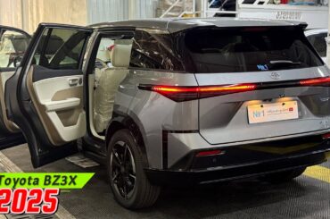 All-New Toyota BZ3X ( 2025 ) - Ultimate Electric Vehicle | First Look Exterior And Interior